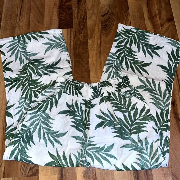 joyspun Pants & Jumpsuits Joyspun Womens M 0 Cotton Gauze Coastal